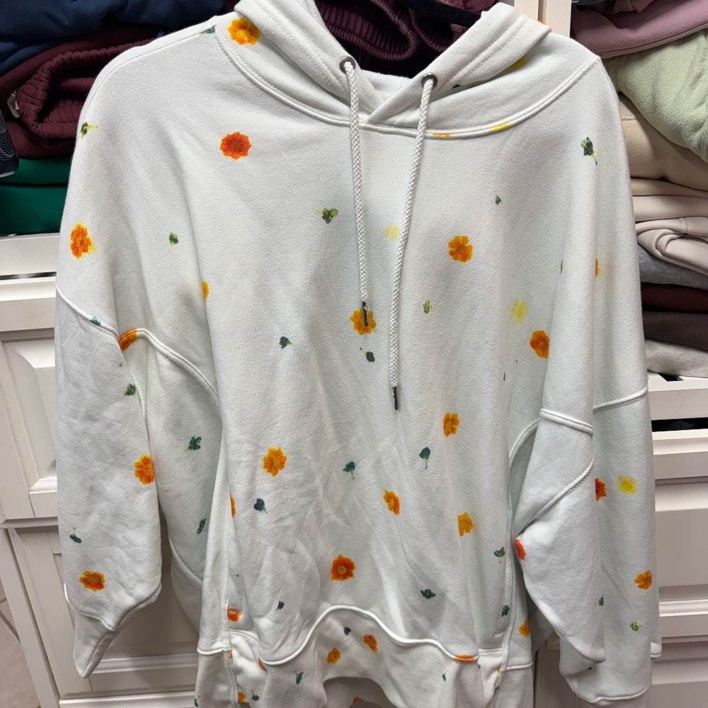 Fp movement sprint to the finish printed hoodie